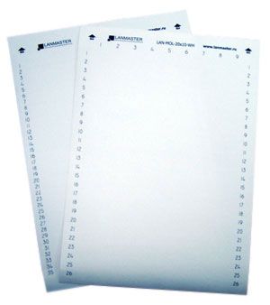 Маркер Lanmaster LAN-MOL-16X7-WH
