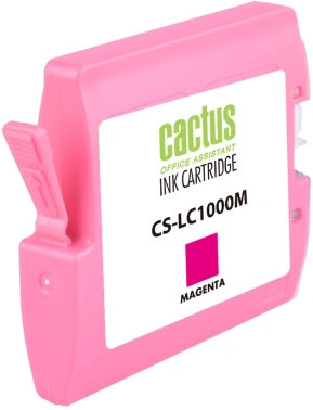 Картридж струйный Cactus CS-LC1000M