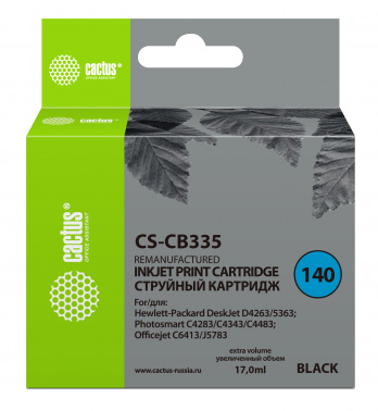 Картридж струйный Cactus CS-CB335