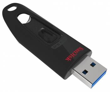 Флеш Диск Sandisk 16GB Ultra SDCZ48-016G-U46 USB3.0 черный