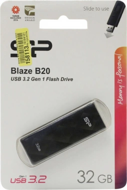 Флеш Диск Silicon Power 32GB Blaze B20