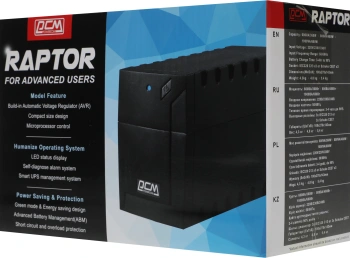 Источник бесперебойного питания Powercom Raptor RPT-600AP