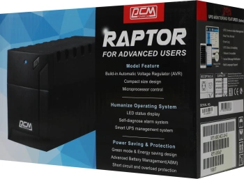 Источник бесперебойного питания Powercom Raptor RPT-1000AP