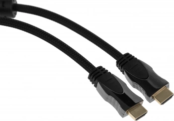 Кабель аудио HDMI (m)/HDMI (m) 5м. феррит.кольца позолоч.конт.