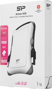 Жесткий диск Silicon Power USB3.0 1TB SP010TBPHDA30S3W A30 SP010TBPHDA30S3W