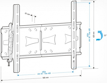 Кронштейн для телевизора Holder LCDS-5071