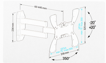 Кронштейн для телевизора Holder LCDS-5066