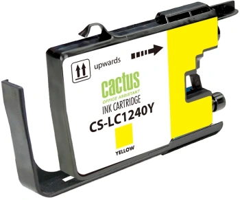 Картридж струйный Cactus CS-LC1240Y