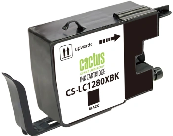 Картридж струйный Cactus CS-LC1280XBK