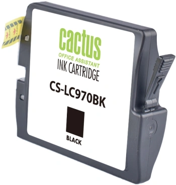 Картридж струйный Cactus CS-LC970BK
