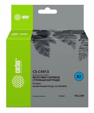 Картридж струйный Cactus CS-C4913