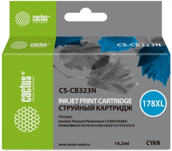 Картридж струйный Cactus CS-CB323N(CS-CB323)
