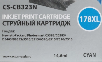 Картридж струйный Cactus CS-CB323N(CS-CB323)