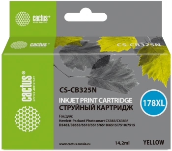 Картридж струйный Cactus CS-CB325N(CS-CB325)