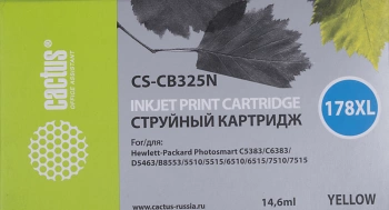 Картридж струйный Cactus CS-CB325N(CS-CB325)