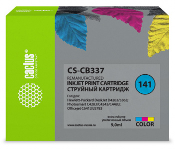 Картридж струйный Cactus CS-CB337