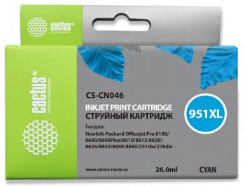 Картридж струйный Cactus CS-CN046