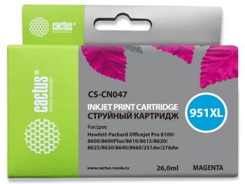 Картридж струйный Cactus CS-CN047
