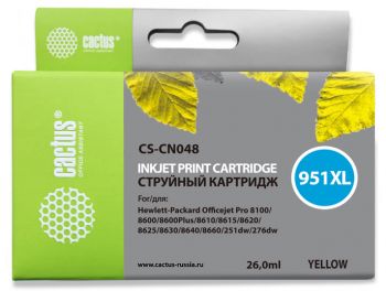 Картридж струйный Cactus CS-CN048