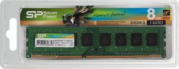 Память DDR3 8Gb 1600MHz Silicon Power  SP008GBLTU160N02