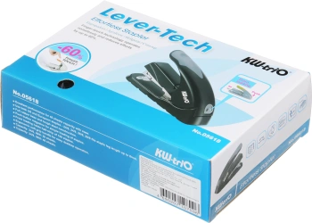 Степлер настольный Kw-Trio 5618 Soft-Touch 24/6 24/8 26/6 26/8 (40листов) снижение усилия ассорти 100скоб металл/пластик