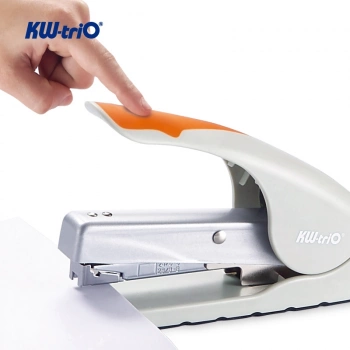 Степлер настольный Kw-Trio 5818 Soft-Touch 24/6 24/8 26/6 26/8 (40листов) снижение усилия ассорти 210скоб