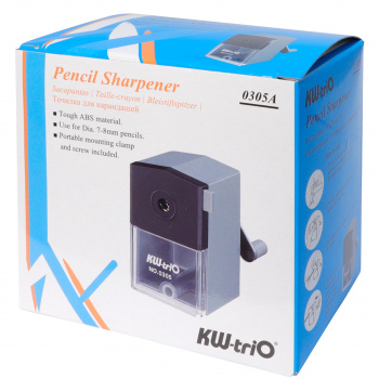 Точилка для карандашей механическая Kw-Trio  305Agr