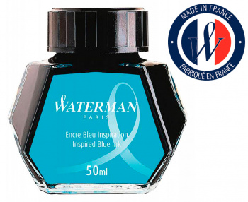 Флакон с чернилами Waterman (S0110720) синие чернила для ручек перьевых