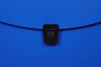 Портфель Бюрократ -BPP01BLUE 1 отдел. A4 пластик 0.7мм синий