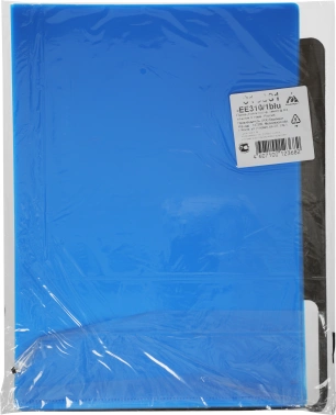 Папка-уголок Бюрократ -EE310/1BLU A4 пластик 0.15мм синий