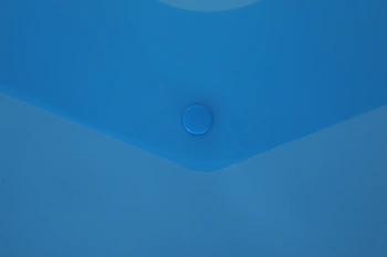 Конверт на кнопке Бюрократ Economy -PK100BLU A4 пластик 0.10мм синий