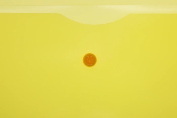 Конверт на кнопке Бюрократ -PK804A5YEL A5 пластик 0.18мм желтый