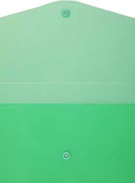 Конверт на кнопке Бюрократ -PKA3 A3 пластик 0.18мм ассорти карман для визитки