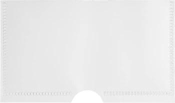 Папка на молнии ZIP Бюрократ -BPM4ARED A4+ полипропилен 0.15мм карм.для визит. цвет молнии красный