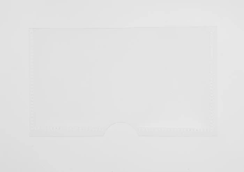 Папка на молнии ZIP Бюрократ -BPM6AYEL полипропилен 0.15мм карм.для визит. цвет молнии желтый Travel формат