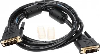 Кабель Buro DVI-D (m) DVI-D (m) 1.8м феррит.кольца
