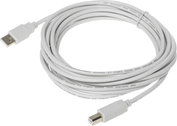 Кабель Buro USB A(m) USB B(m) 5м (USB2.0-AM/BM-5)