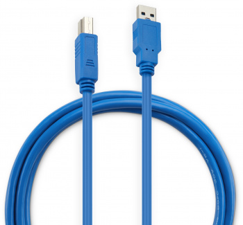 Кабель Buro USB A(m) USB B(m) 1.8м (USB3.0-AM/BM) синий