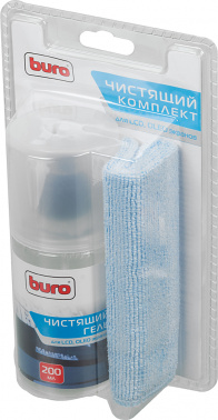 Чистящий набор (салфетки + гель) Buro BU-Glcd