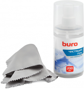 Чистящий набор (салфетки + гель) Buro BU-Gsurface