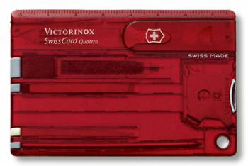 Швейцарская карта Victorinox SwissCard Quattro