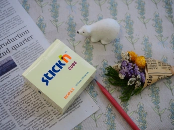 Блок самоклеящийся бумажный Stick`n 21072 76x76мм 400лист. 70г/м2 пастель желтый