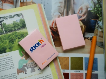 Блок самоклеящийся бумажный Stick`n 21145 51x76мм 100лист. 70г/м2 пастель розовый