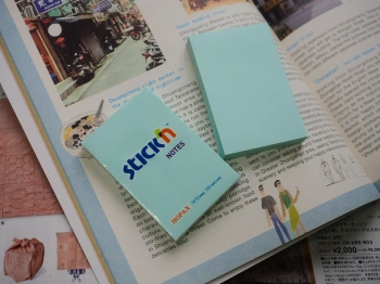 Блок самоклеящийся бумажный Stick`n 21146 51x76мм 100лист. 70г/м2 пастель голубой