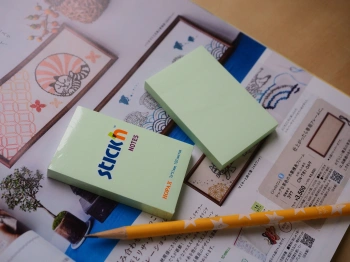 Блок самоклеящийся бумажный Stick`n 21147 51x76мм 100лист. 70г/м2 пастель зеленый