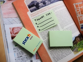 Блок самоклеящийся бумажный Stick`n 21147 51x76мм 100лист. 70г/м2 пастель зеленый