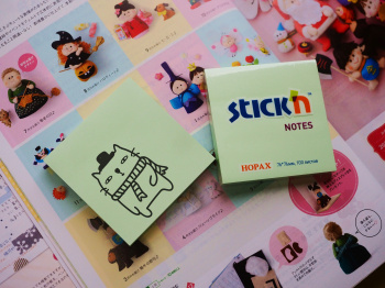 Блок самоклеящийся бумажный Stick`n 21150 76x76мм 100лист. 70г/м2 пастель зеленый