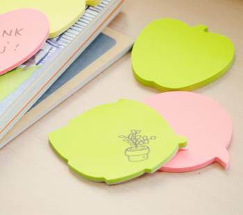 Блок самоклеящийся бумажный Stick`n 21180 70x70мм 50лист. 70г/м2 неон зеленый вырубной 