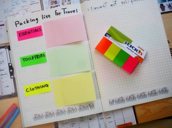 Закладки самокл. индексы бумажные Stick`n 21205 20x50мм 4цв.в упак. 50лист