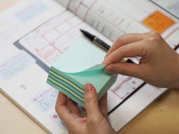 Блок самоклеящийся бумажный Stick`n 21340 76x76мм 400лист. 70г/м2 неон+пастель голубой 3цв.в упак.